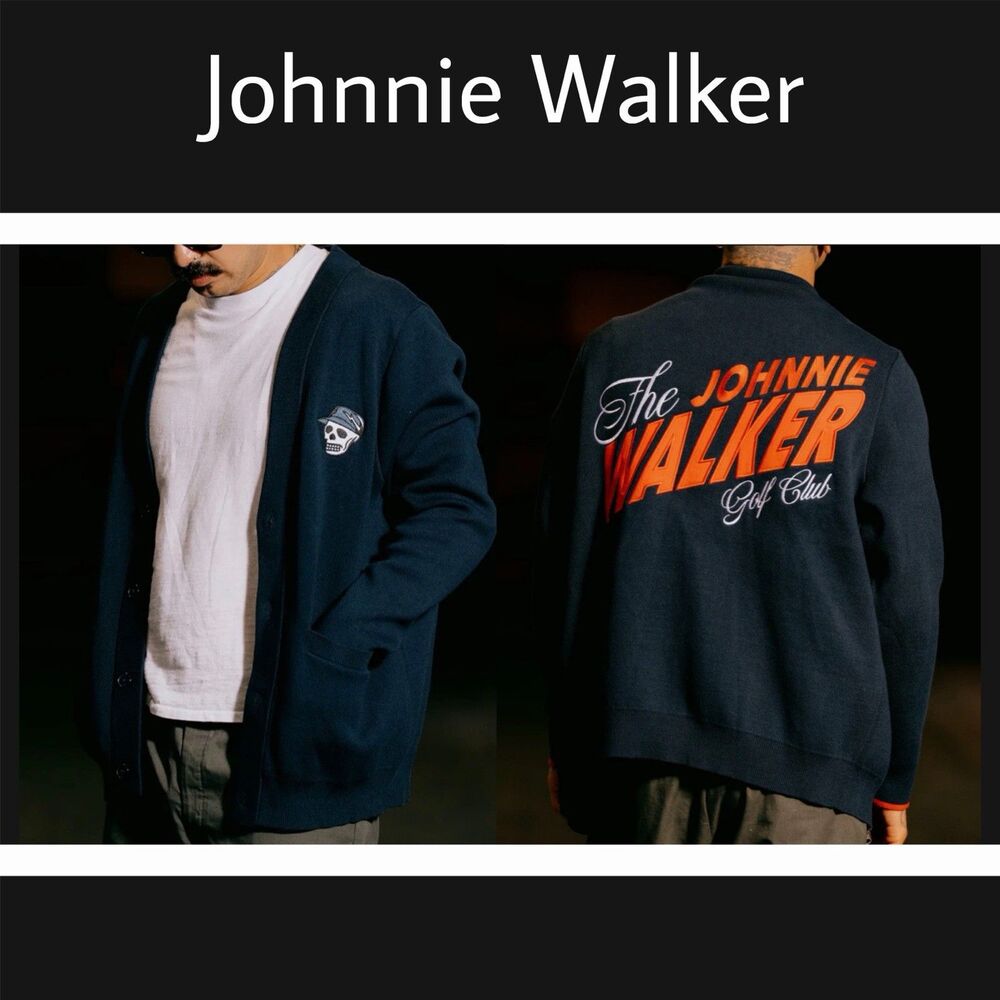 Devereux Golf x Johnnie Walker Cardigan Navy Men’s Large